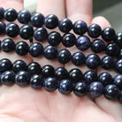 8mm Blue Goldstone Beaded Stretch Bracelet-Beaded Bracelets-Krush Kandy, Women's Online Fashion Boutique Located in Phoenix, Arizona (Scottsdale Area)