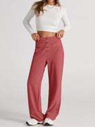 High Waist Wide Leg Pants-Pants-Krush Kandy, Women's Online Fashion Boutique Located in Phoenix, Arizona (Scottsdale Area)