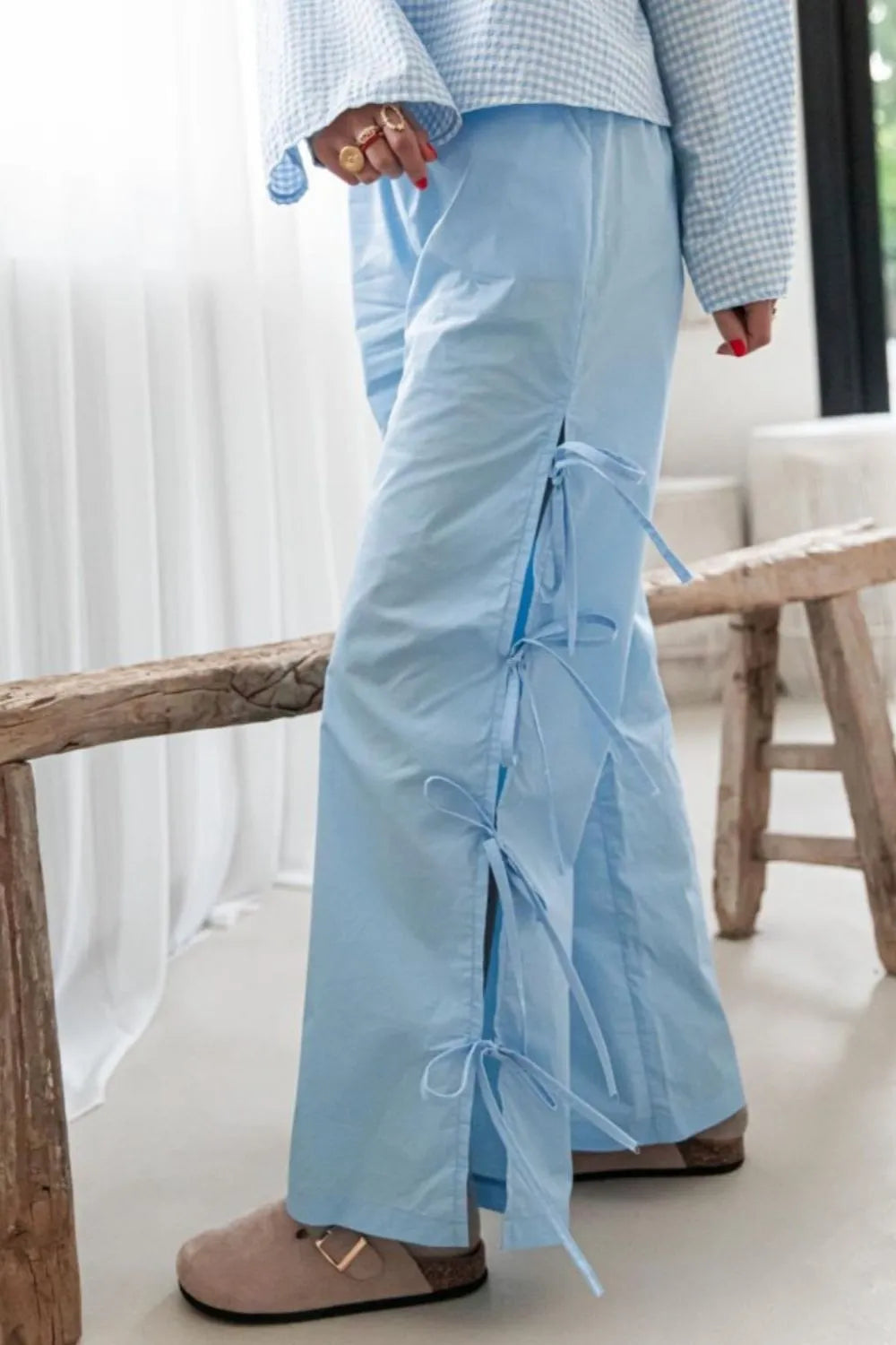 Side Tied Pants with Pockets-pants-Krush Kandy, Women's Online Fashion Boutique Located in Phoenix, Arizona (Scottsdale Area)