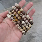 8mm Peanut Jasper Beaded Stretch Bracelet-Chain Bracelets-Krush Kandy, Women's Online Fashion Boutique Located in Phoenix, Arizona (Scottsdale Area)