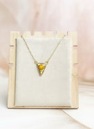 Triad Gold over Silver Multi Stone Necklace-Necklaces-Krush Kandy, Women's Online Fashion Boutique Located in Phoenix, Arizona (Scottsdale Area)