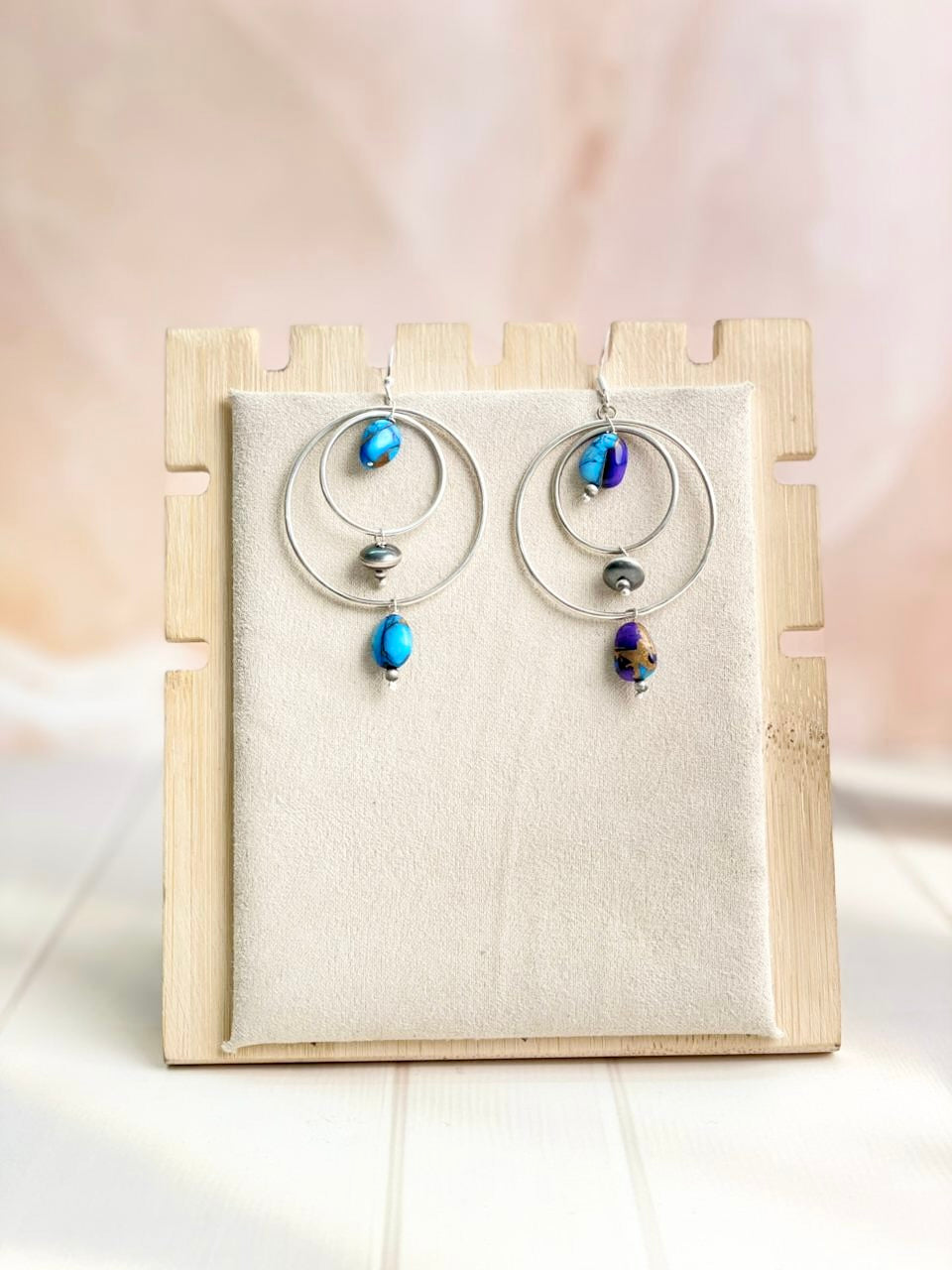 Dahlia Triple Hoop Earrings-Earrings-Krush Kandy, Women's Online Fashion Boutique Located in Phoenix, Arizona (Scottsdale Area)