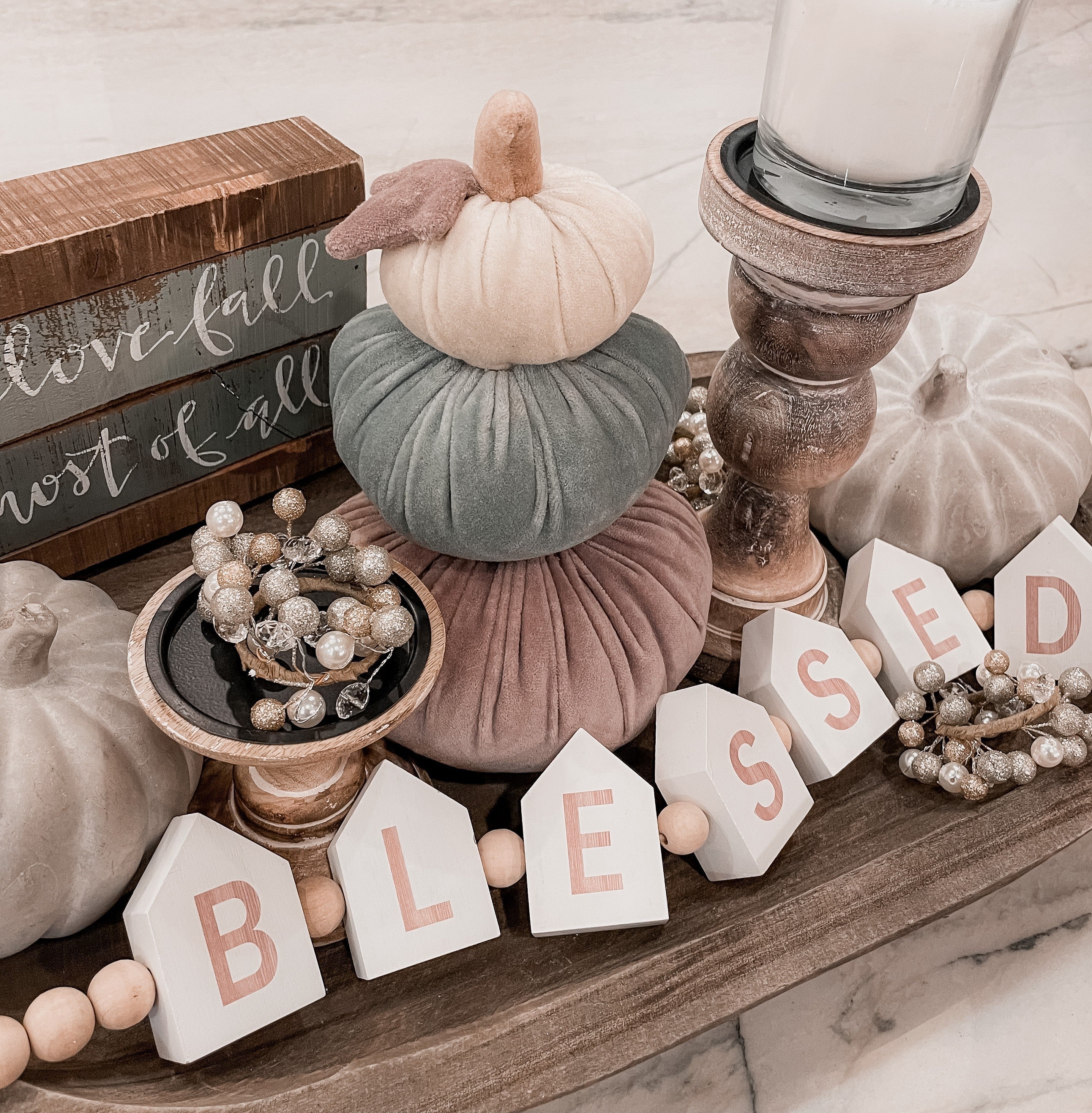 Oh My Gourdness Pumpkin Stack-Home Decor-Krush Kandy, Women's Online Fashion Boutique Located in Phoenix, Arizona (Scottsdale Area)