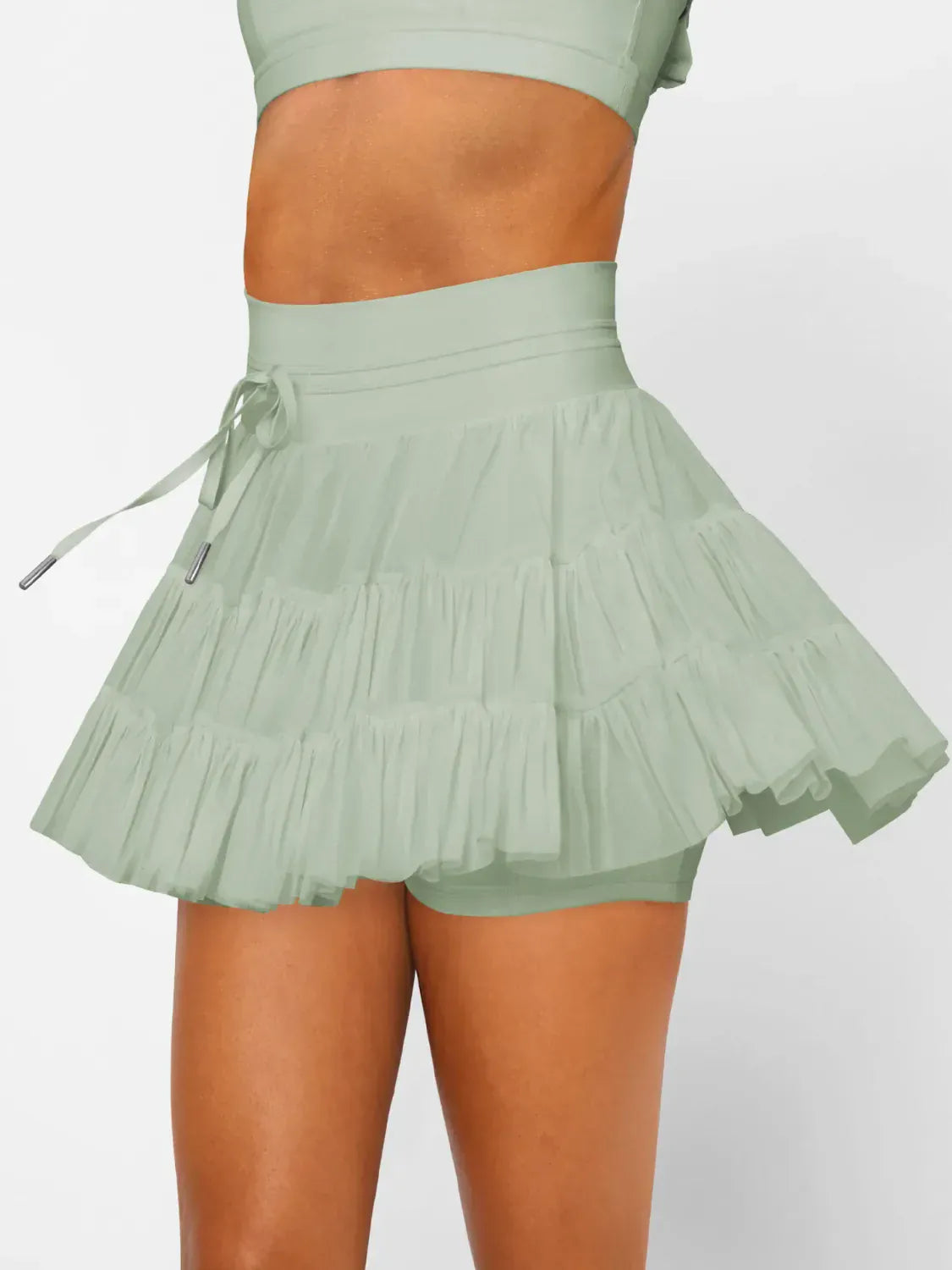 Ruched Mini Skort with Pockets-Krush Kandy, Women's Online Fashion Boutique Located in Phoenix, Arizona (Scottsdale Area)