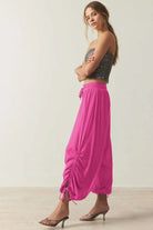 Drawstring Ruched Pants-Krush Kandy, Women's Online Fashion Boutique Located in Phoenix, Arizona (Scottsdale Area)