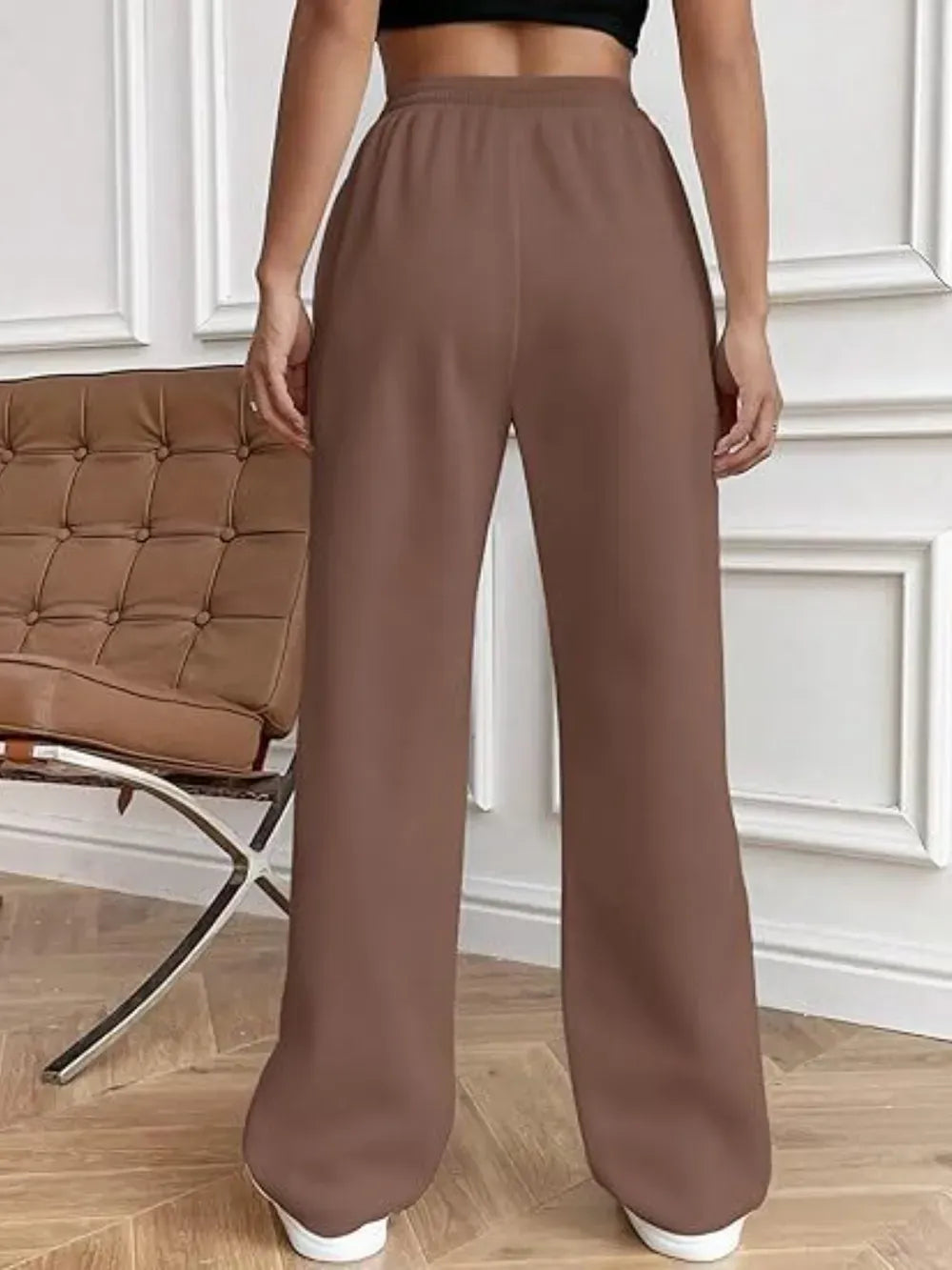 Drawstring Wide Leg Pants with Pockets-PANTS-Krush Kandy, Women's Online Fashion Boutique Located in Phoenix, Arizona (Scottsdale Area)
