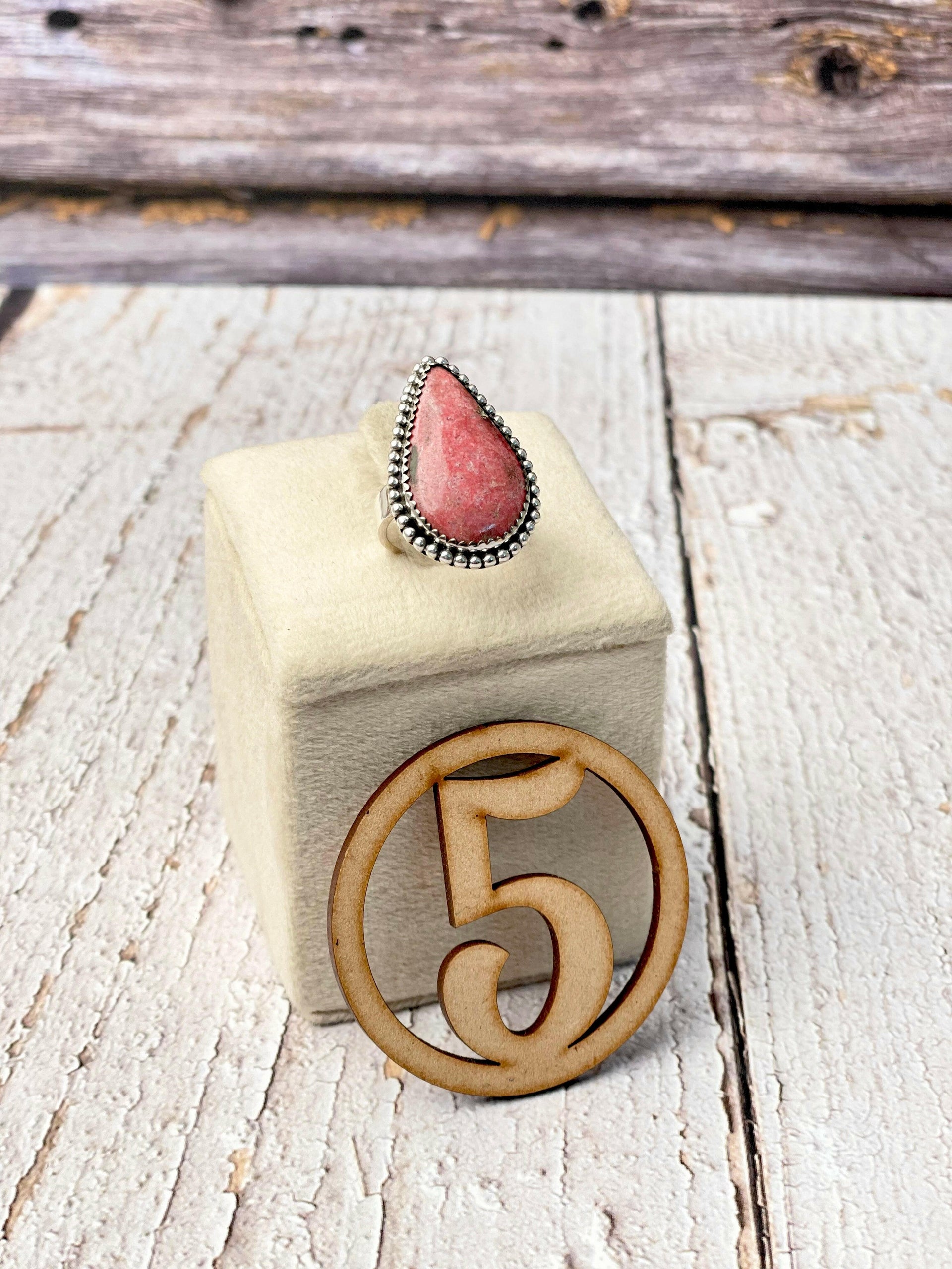 One Of A Kind Thulite Slab Rings-Rings-Krush Kandy, Women's Online Fashion Boutique Located in Phoenix, Arizona (Scottsdale Area)