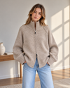 Elowen Zip Knit Cardigan