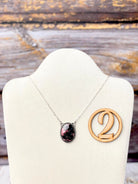 Rhodonite Slab Necklaces-Necklaces-Krush Kandy, Women's Online Fashion Boutique Located in Phoenix, Arizona (Scottsdale Area)