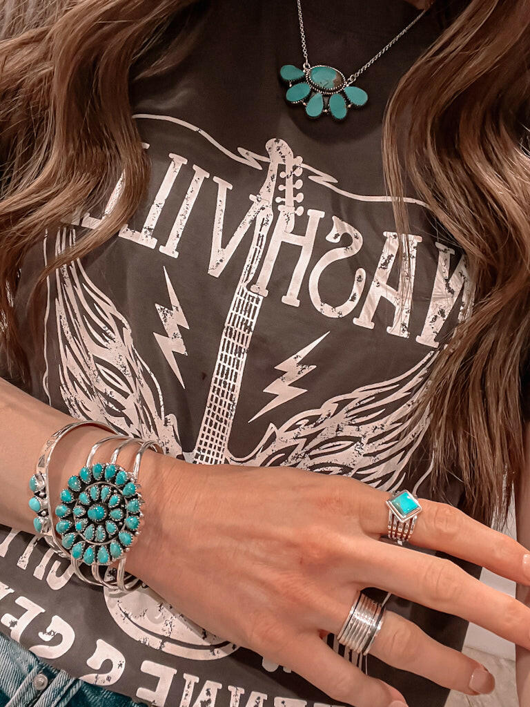 One Wish Single Stone Ring-Statement Rings-Krush Kandy, Women's Online Fashion Boutique Located in Phoenix, Arizona (Scottsdale Area)