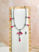 Desert Pearls Jasper Necklace sno 11-Necklaces-Krush Kandy, Women's Online Fashion Boutique Located in Phoenix, Arizona (Scottsdale Area)