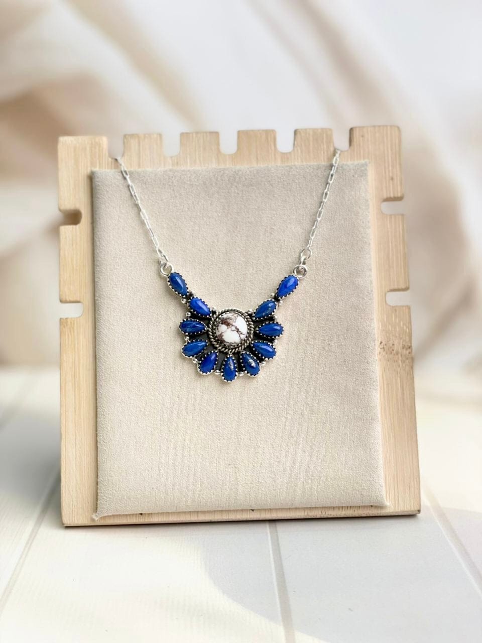 Holding the Daisy Necklace-Necklaces-Krush Kandy, Women's Online Fashion Boutique Located in Phoenix, Arizona (Scottsdale Area)