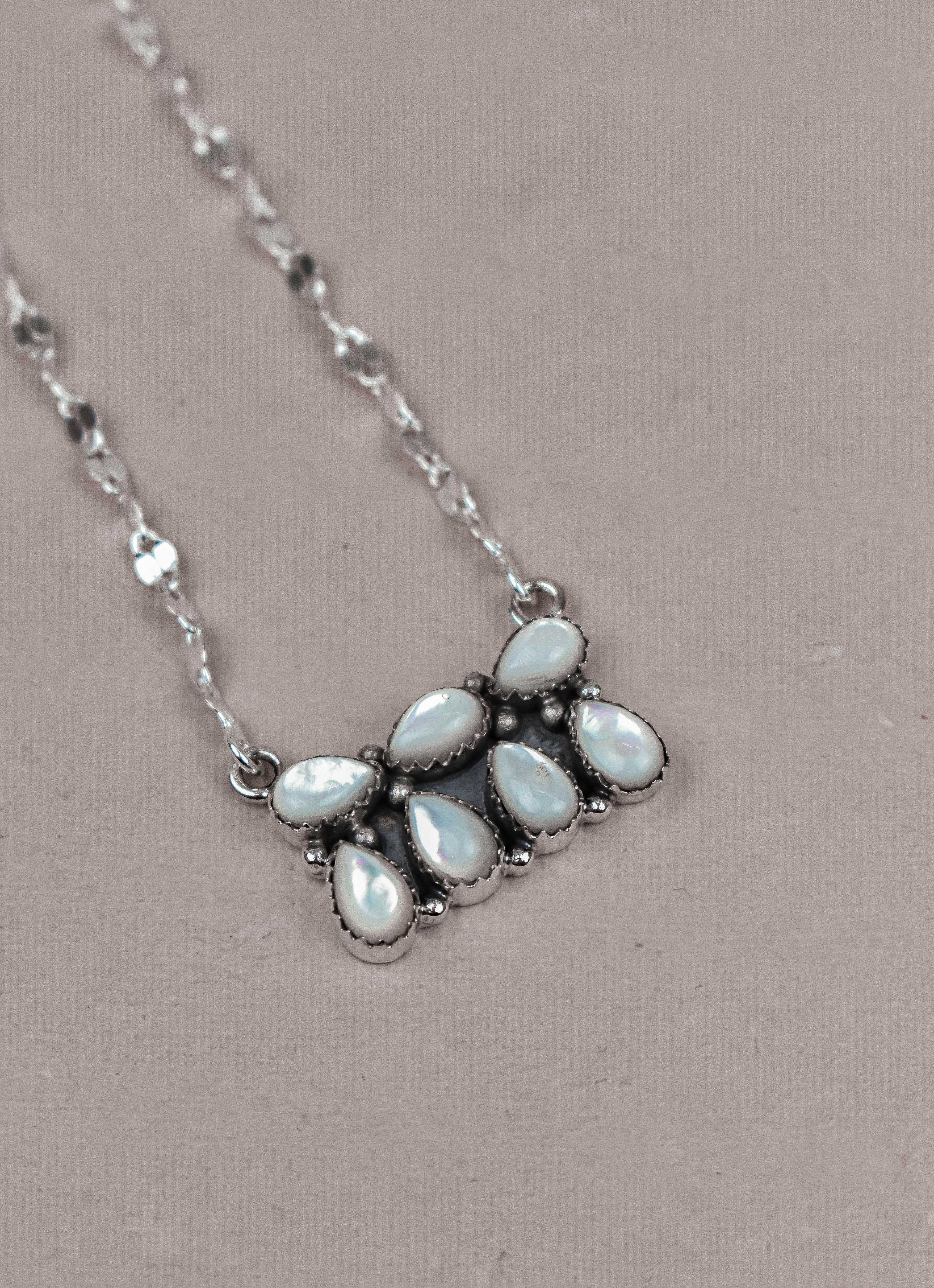 Starry Horizon Gemstone Bar Necklace-Bar Necklaces-Krush Kandy, Women's Online Fashion Boutique Located in Phoenix, Arizona (Scottsdale Area)