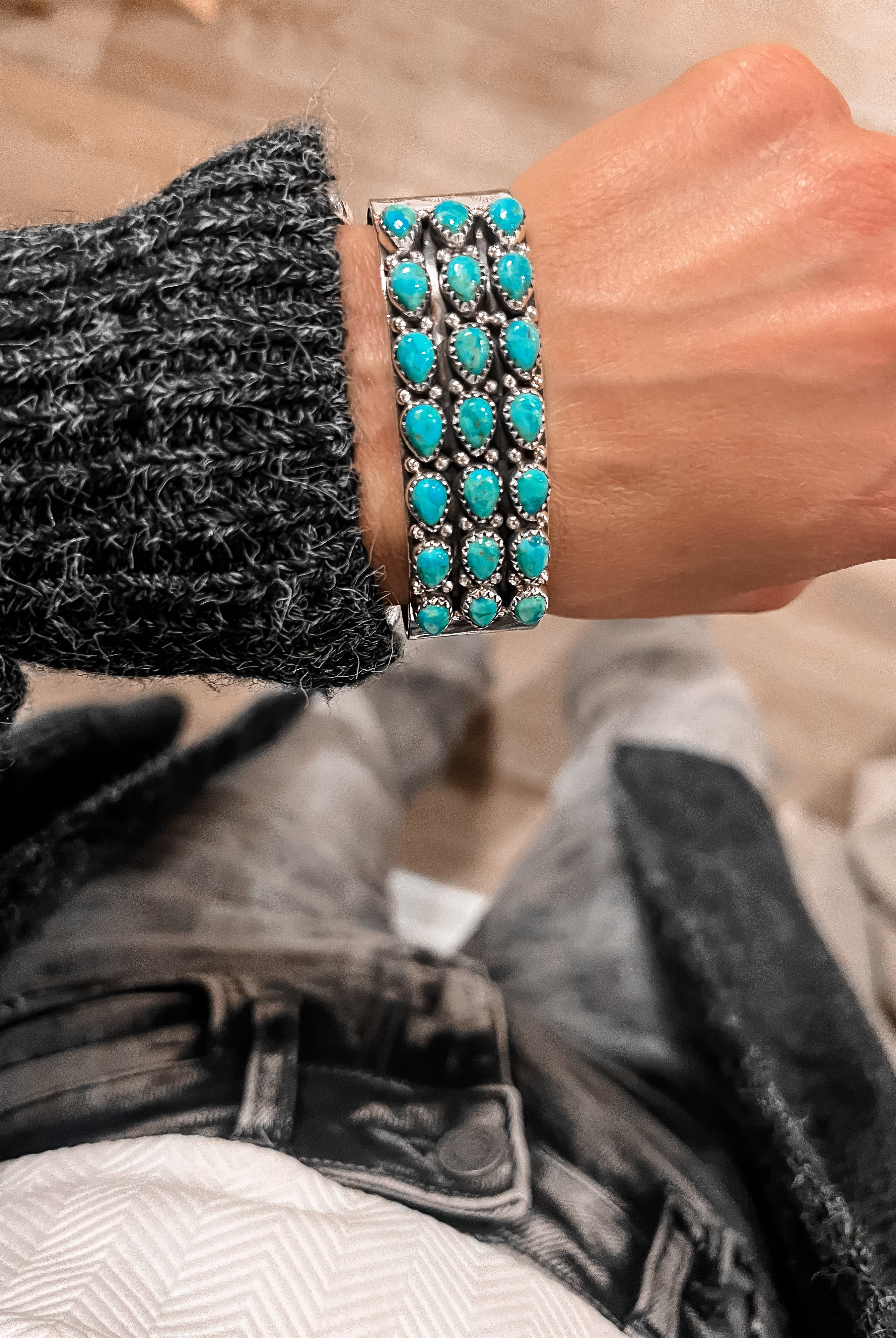 The Nevaeh Trifecta Bracelet | Multiple Stone Options!-Bracelets-Krush Kandy, Women's Online Fashion Boutique Located in Phoenix, Arizona (Scottsdale Area)