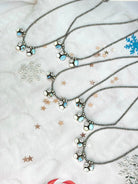 Winter Frost Golden Hills Beads Necklace-Necklaces-Krush Kandy, Women's Online Fashion Boutique Located in Phoenix, Arizona (Scottsdale Area)