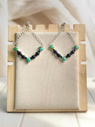 Boho Chain Heart Dangle Earrings-Earrings-Krush Kandy, Women's Online Fashion Boutique Located in Phoenix, Arizona (Scottsdale Area)