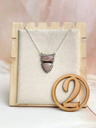 Sunstone 2 stone Necklace sno 33-Necklaces-Krush Kandy, Women's Online Fashion Boutique Located in Phoenix, Arizona (Scottsdale Area)