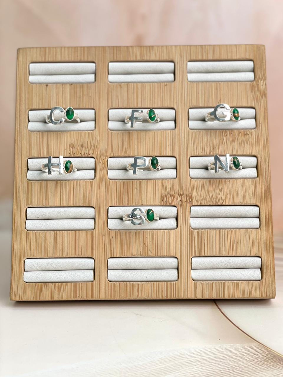 Dainty Initial Floater Rings-Rings-Krush Kandy, Women's Online Fashion Boutique Located in Phoenix, Arizona (Scottsdale Area)