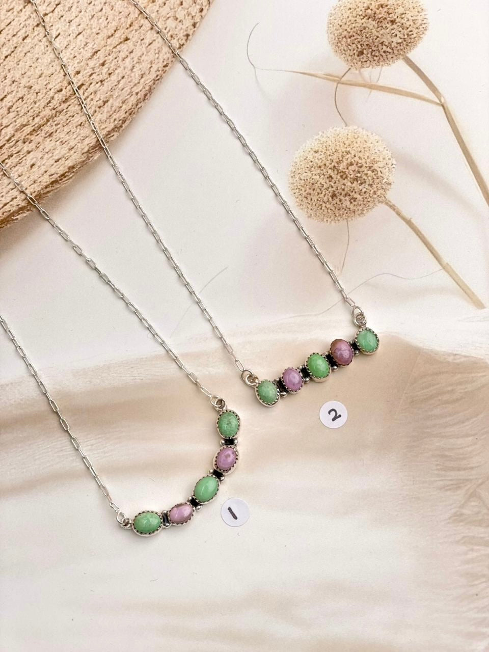 Varascite & Phosphoderite Necklace Sno 40-Necklaces-Krush Kandy, Women's Online Fashion Boutique Located in Phoenix, Arizona (Scottsdale Area)