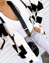 CheckMate Cardigan | Black or Brown-Cardigans-Krush Kandy, Women's Online Fashion Boutique Located in Phoenix, Arizona (Scottsdale Area)