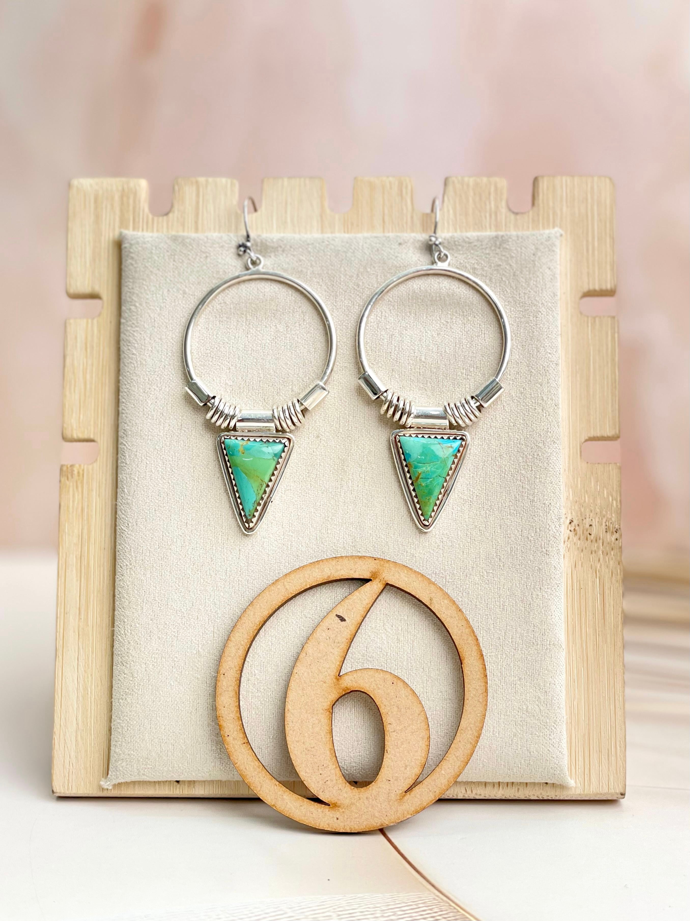 Southwest Triad Hoops sno 16-Earrings-Krush Kandy, Women's Online Fashion Boutique Located in Phoenix, Arizona (Scottsdale Area)