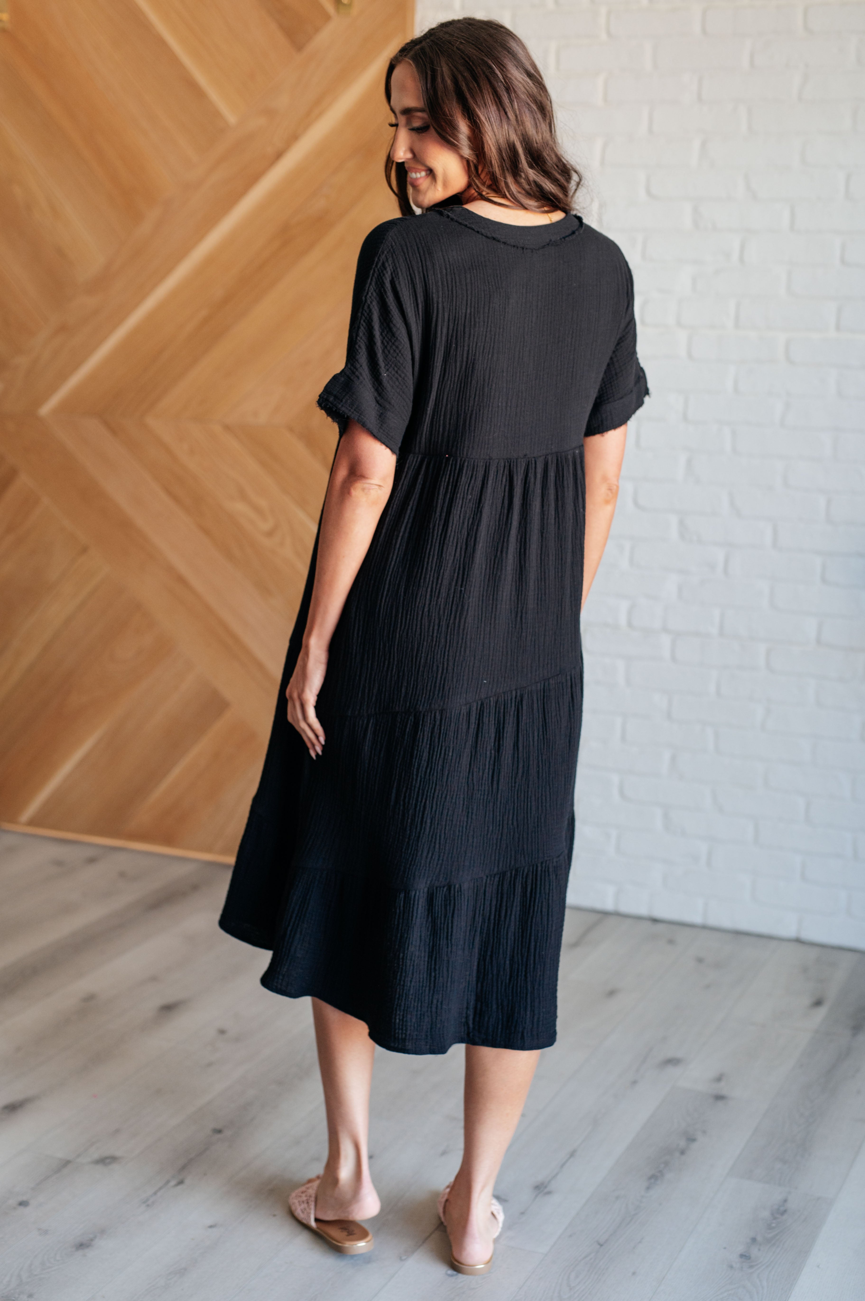 Always Learning Dolman Sleeve Dress in Black-Dresses-Krush Kandy, Women's Online Fashion Boutique Located in Phoenix, Arizona (Scottsdale Area)