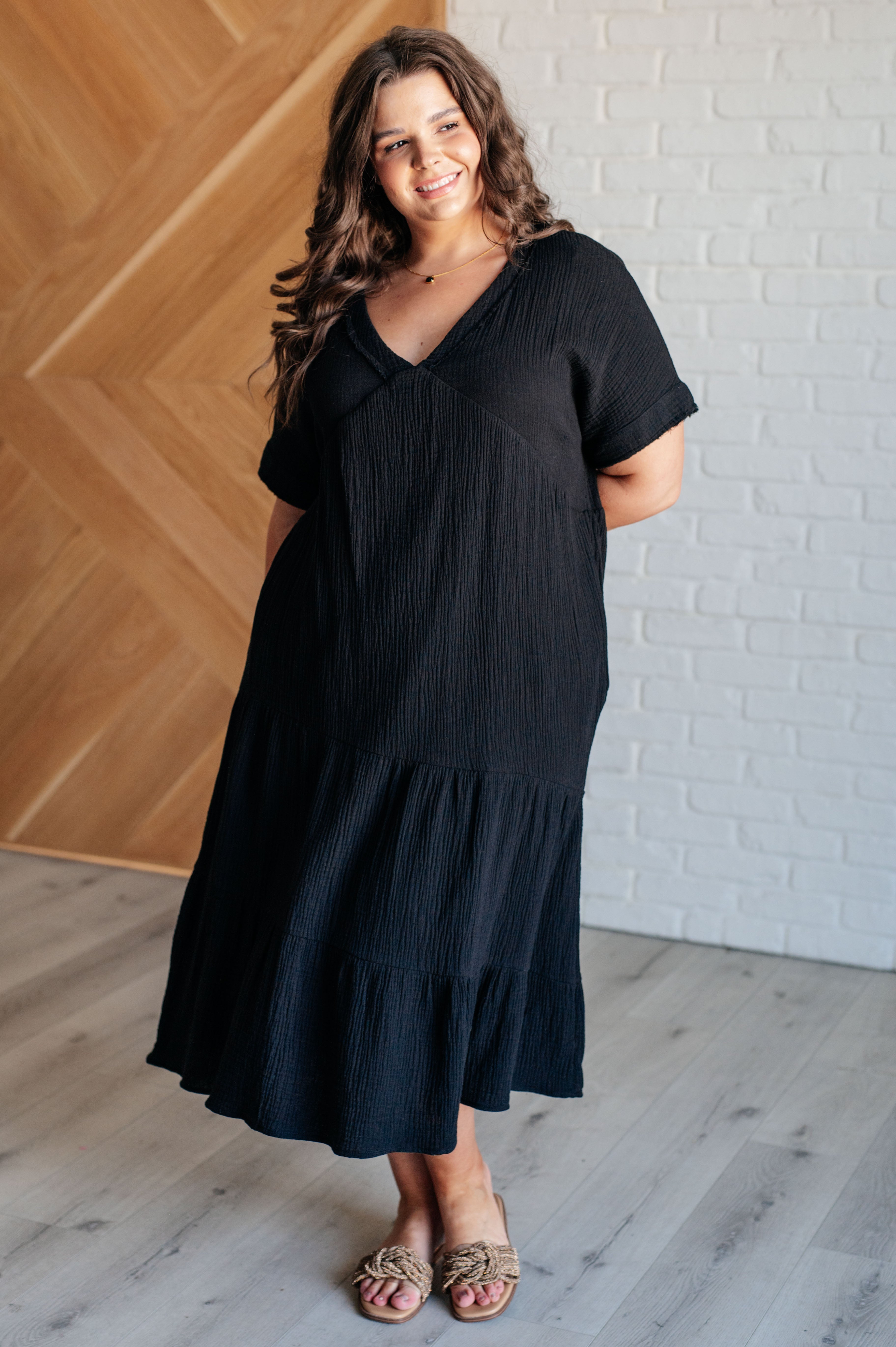 Always Learning Dolman Sleeve Dress in Black-Dresses-Krush Kandy, Women's Online Fashion Boutique Located in Phoenix, Arizona (Scottsdale Area)