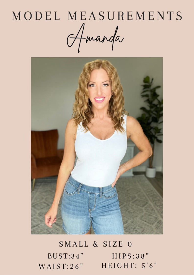 Judy Blue Muriel Mid Rise Control Top Classic Straight Jeans-Jeans-Krush Kandy, Women's Online Fashion Boutique Located in Phoenix, Arizona (Scottsdale Area)