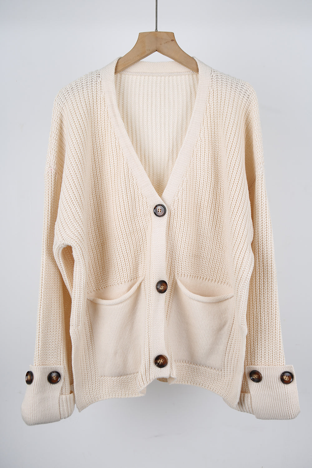 Everyday Basic Button Cardigan-Tops-Krush Kandy, Women's Online Fashion Boutique Located in Phoenix, Arizona (Scottsdale Area)