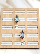 Celestial Spring Moonstone One of a Kind Rings-Rings-Krush Kandy, Women's Online Fashion Boutique Located in Phoenix, Arizona (Scottsdale Area)