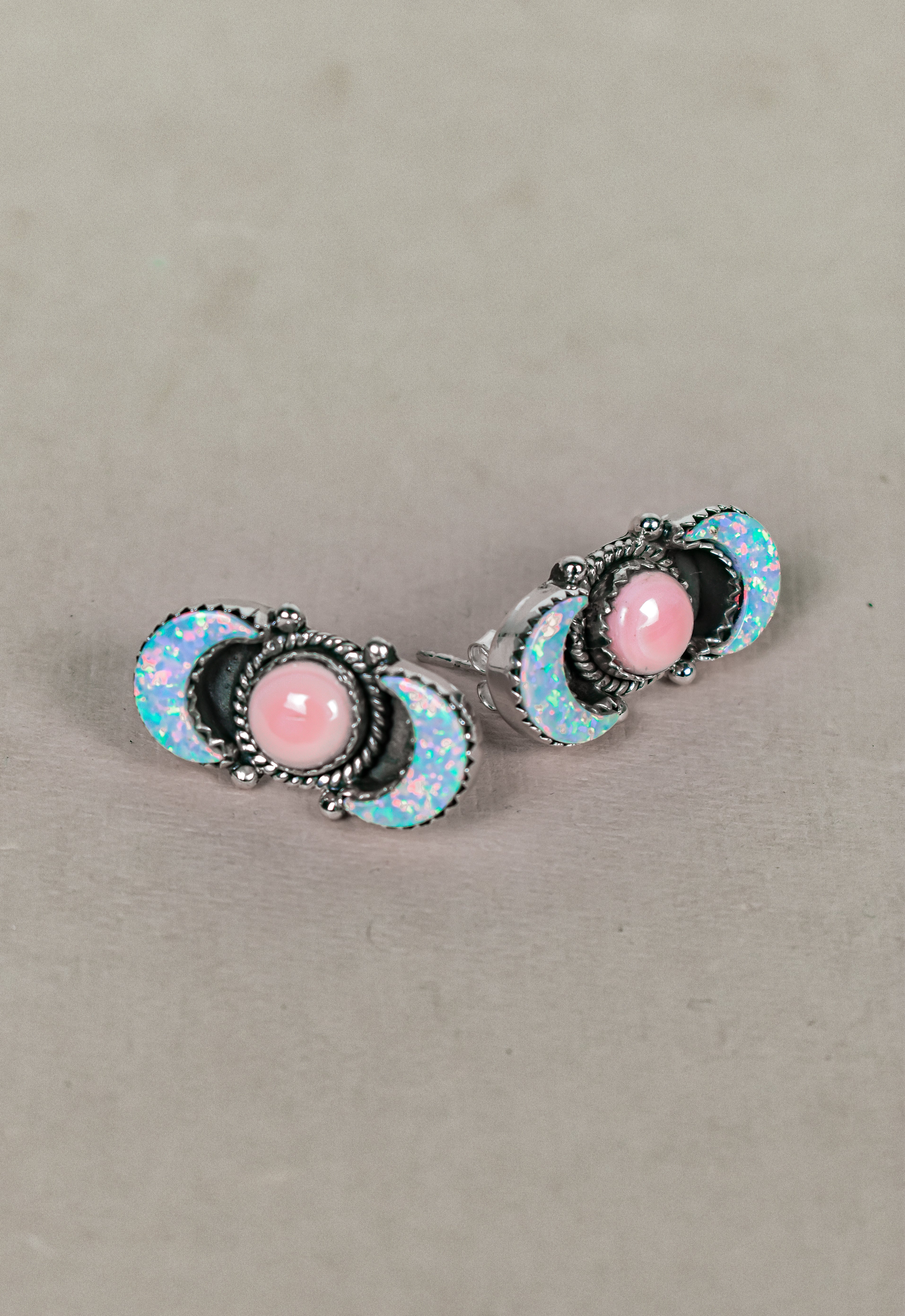 Lunar Crescent Sterling Silver Earring-Earrings-Krush Kandy, Women's Online Fashion Boutique Located in Phoenix, Arizona (Scottsdale Area)