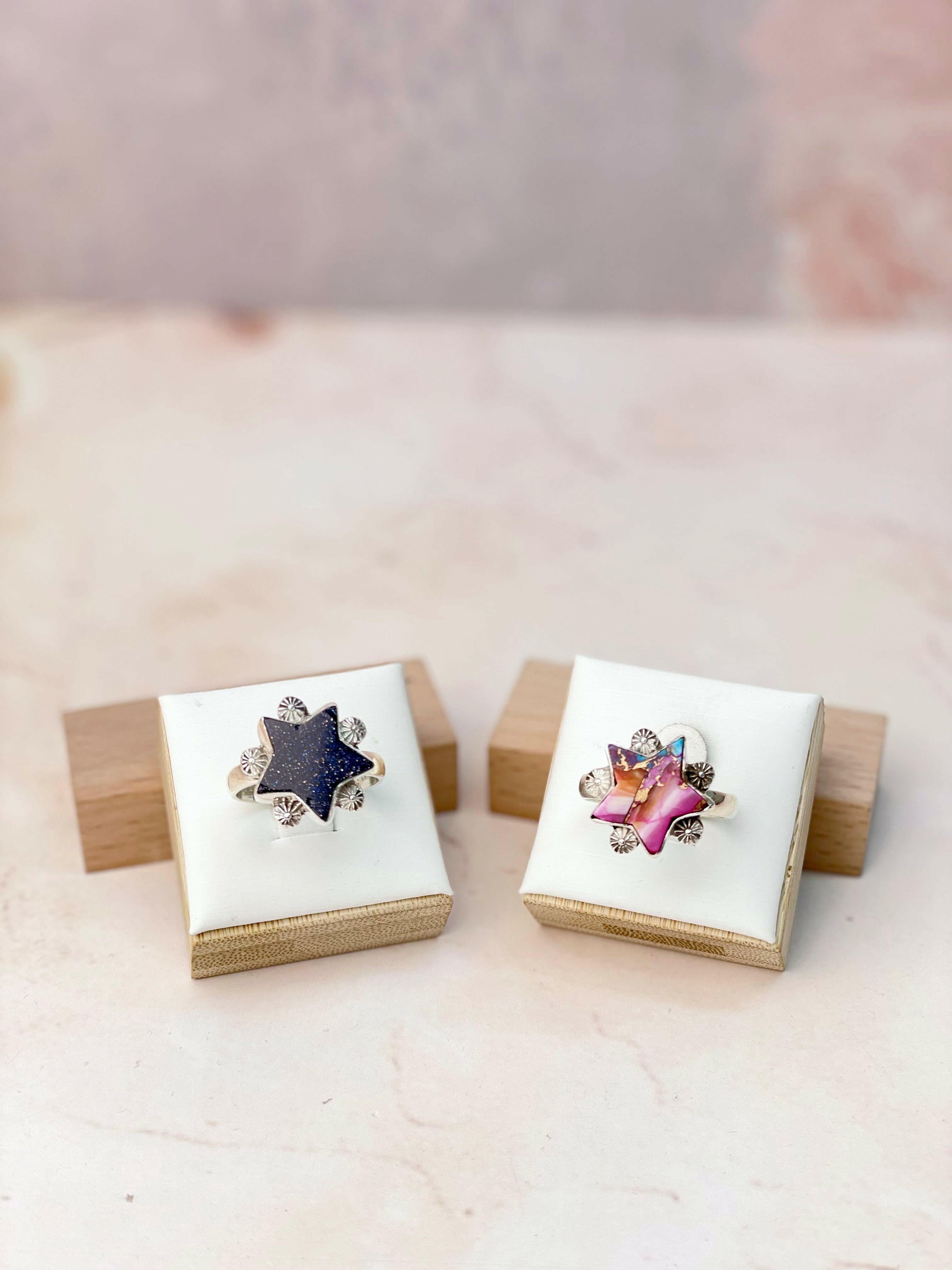 Symphony Star Dainty Rings-Rings-Krush Kandy, Women's Online Fashion Boutique Located in Phoenix, Arizona (Scottsdale Area)