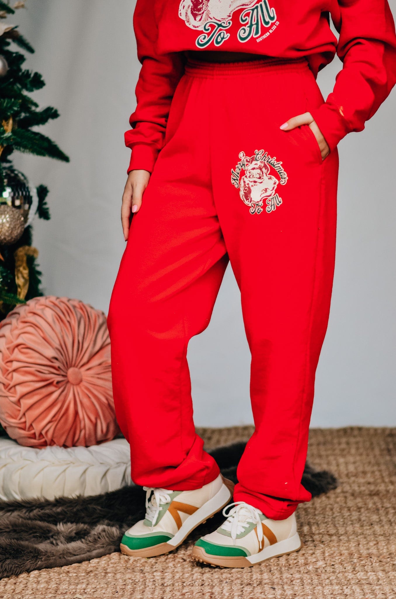 Vintage Santa R ed Pants-Krush Kandy, Women's Online Fashion Boutique Located in Phoenix, Arizona (Scottsdale Area)