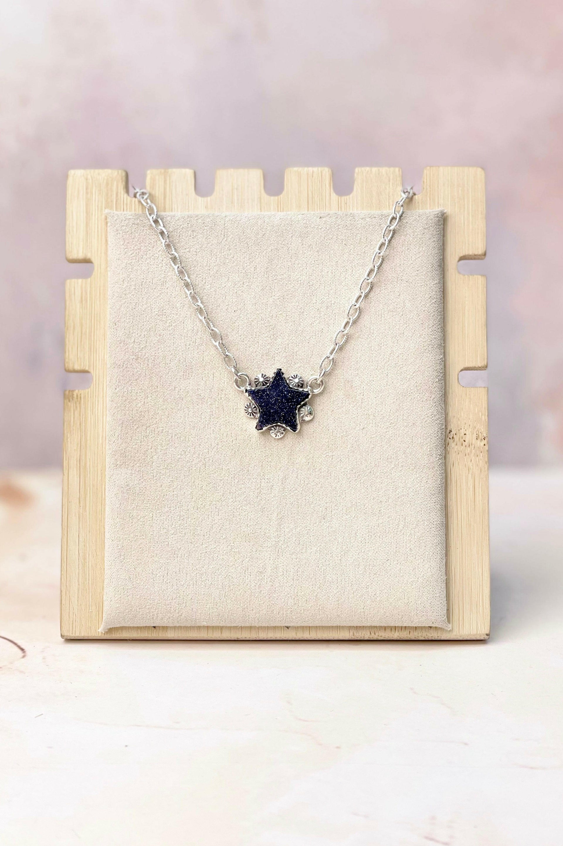 High Desert Stars Chunky Chain Necklace-Necklaces-Krush Kandy, Women's Online Fashion Boutique Located in Phoenix, Arizona (Scottsdale Area)