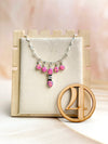 Boho Opal Dangles Necklace Sno 14-Necklaces-Krush Kandy, Women's Online Fashion Boutique Located in Phoenix, Arizona (Scottsdale Area)