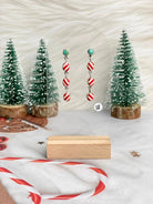 Holly Jolly Red & White Christmas Earrings-Earrings-Krush Kandy, Women's Online Fashion Boutique Located in Phoenix, Arizona (Scottsdale Area)