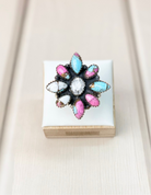 Boho Chic Cotton Candy Western Ring-Rings-Krush Kandy, Women's Online Fashion Boutique Located in Phoenix, Arizona (Scottsdale Area)