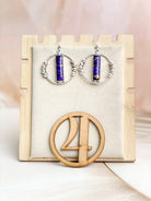 Boho Bar Balls Hoops-Earrings-Krush Kandy, Women's Online Fashion Boutique Located in Phoenix, Arizona (Scottsdale Area)