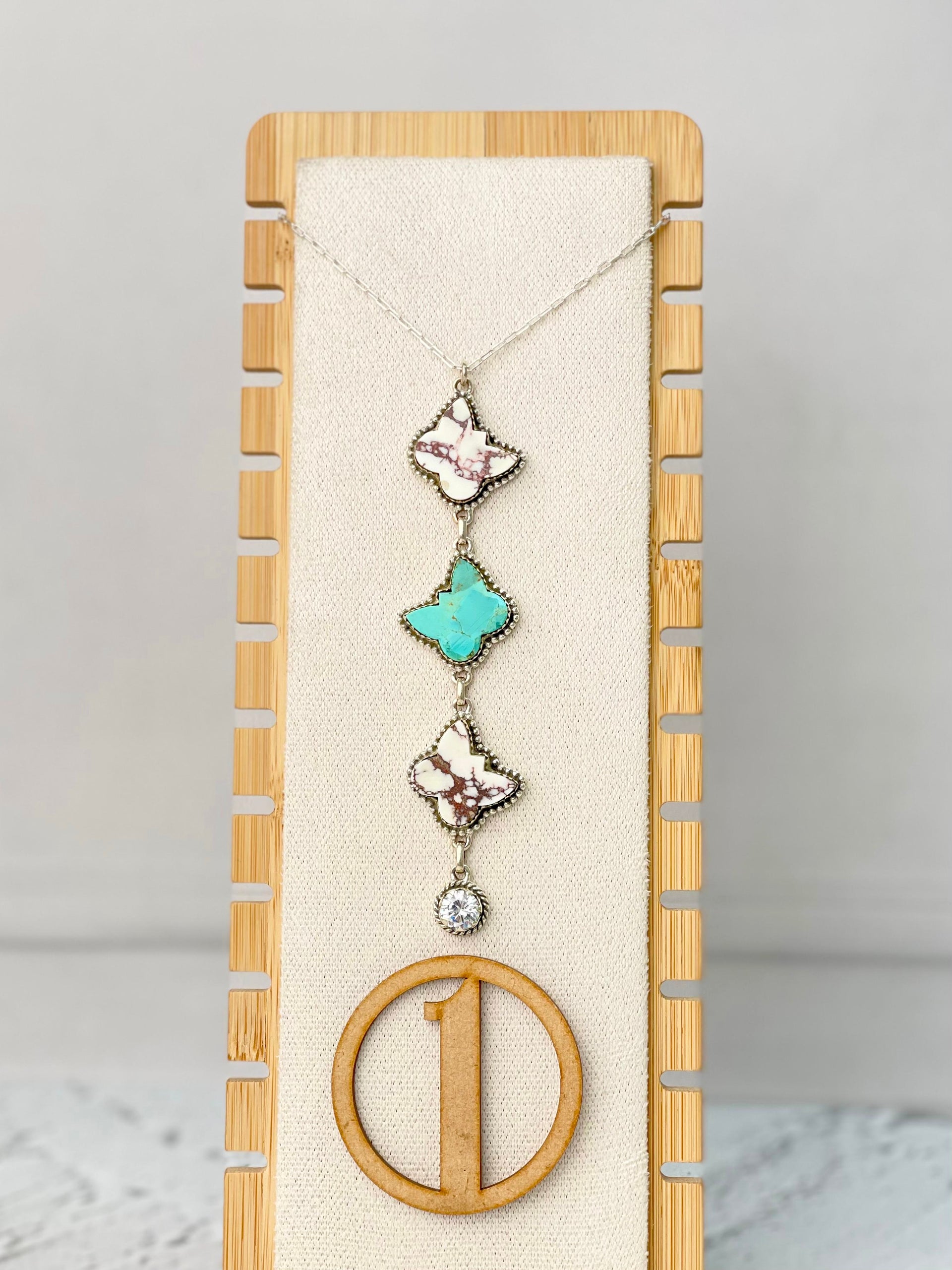 Flying Butterflies Lariat Necklace-Necklaces-Krush Kandy, Women's Online Fashion Boutique Located in Phoenix, Arizona (Scottsdale Area)