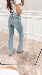 Strut Your Stuff High Rise Kancan Flare Jeans-Jeans-Krush Kandy, Women's Online Fashion Boutique Located in Phoenix, Arizona (Scottsdale Area)