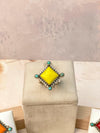 Rosarita's Geometric Slab Ring-Rings-Krush Kandy, Women's Online Fashion Boutique Located in Phoenix, Arizona (Scottsdale Area)