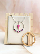 Boho Opal Tassels Necklace Sno 23-Necklaces-Krush Kandy, Women's Online Fashion Boutique Located in Phoenix, Arizona (Scottsdale Area)