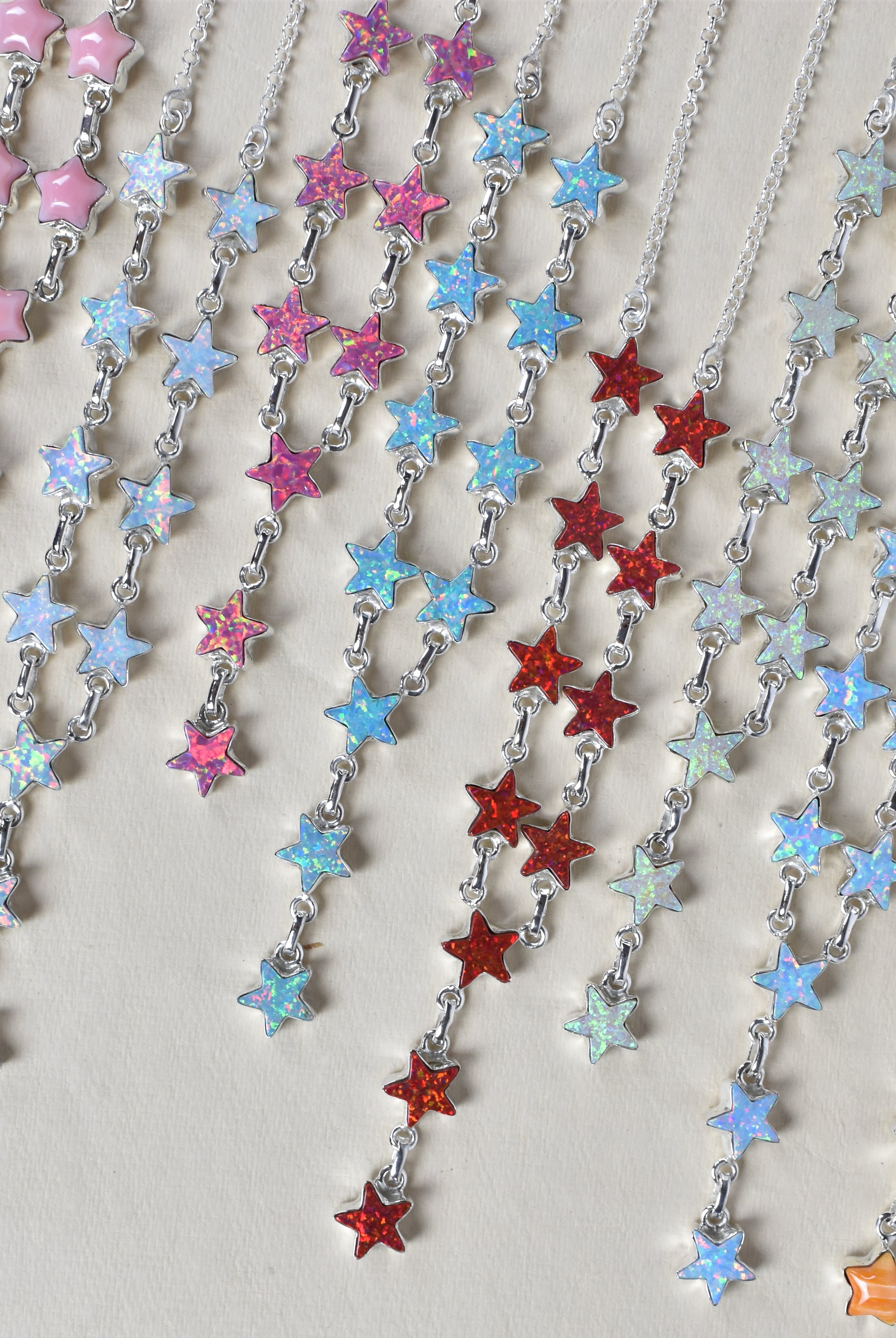 Star Studded Cast Necklace-Necklaces-Krush Kandy, Women's Online Fashion Boutique Located in Phoenix, Arizona (Scottsdale Area)
