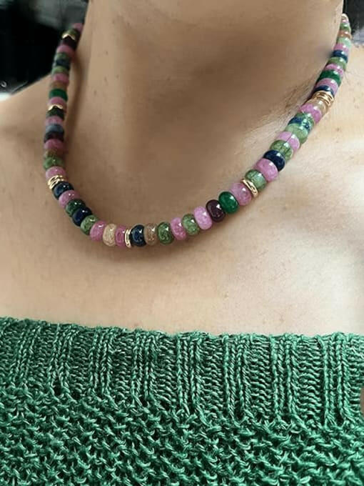 Set The Mood Minimalist Beaded Necklace-Necklaces-Krush Kandy, Women's Online Fashion Boutique Located in Phoenix, Arizona (Scottsdale Area)