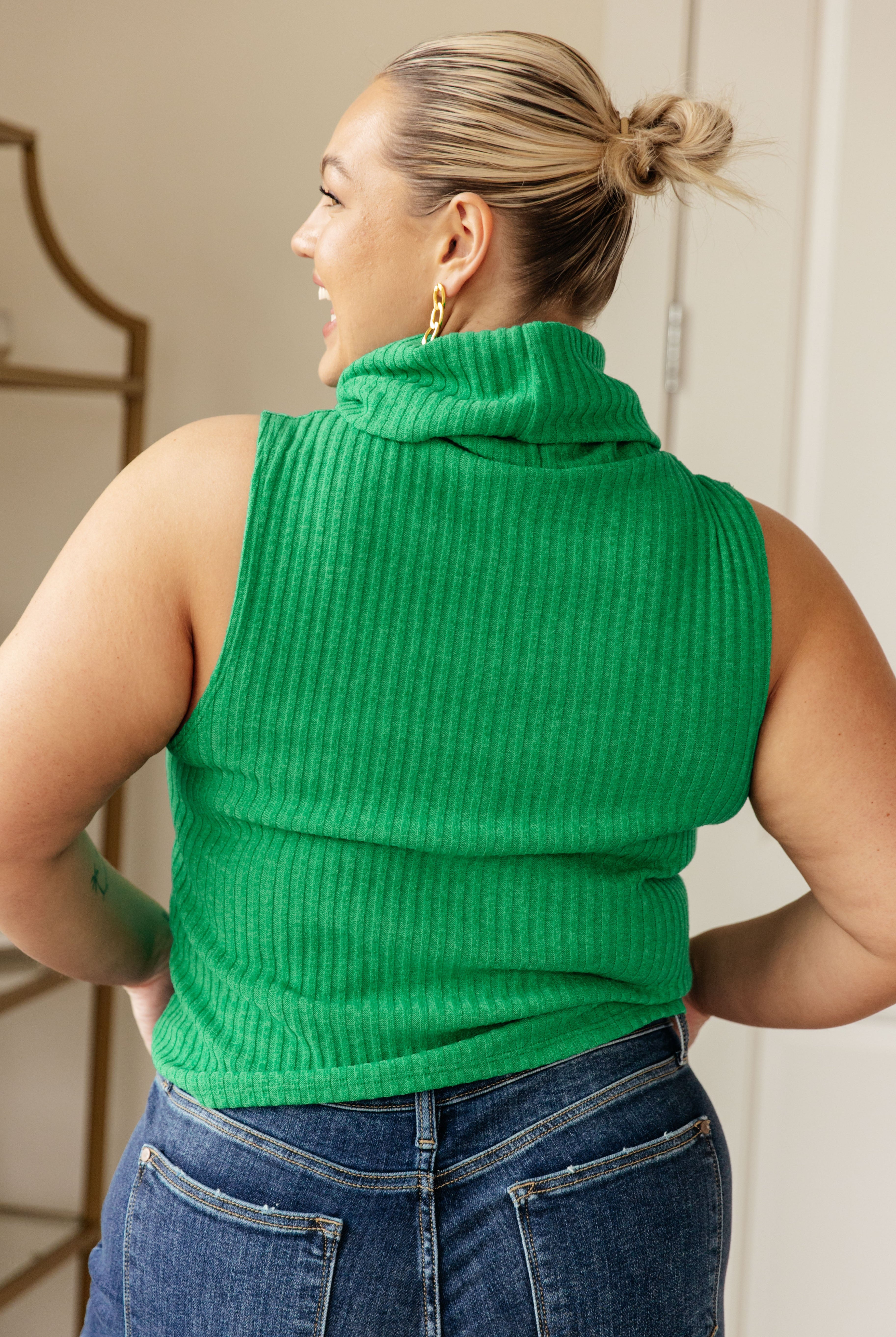 Before You Go Sleeveless Turtleneck Sweater-Sweaters-Krush Kandy, Women's Online Fashion Boutique Located in Phoenix, Arizona (Scottsdale Area)