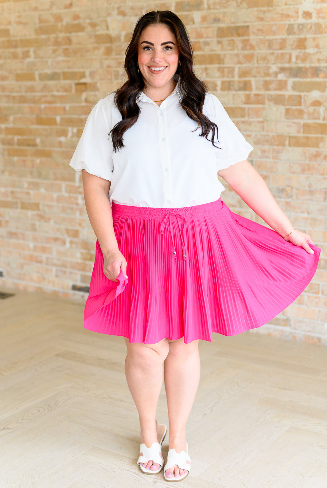 Bet Your Bottom Dollar Skirt in Hot Pink-Skirts-Krush Kandy, Women's Online Fashion Boutique Located in Phoenix, Arizona (Scottsdale Area)