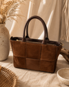 Borsa Grande in Camoscio Amanda