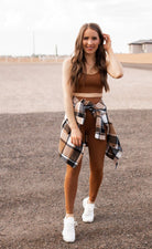 Kristyn's Fall Plaid Shacket | S-2X, 3 Colors-Jackets-Krush Kandy, Women's Online Fashion Boutique Located in Phoenix, Arizona (Scottsdale Area)