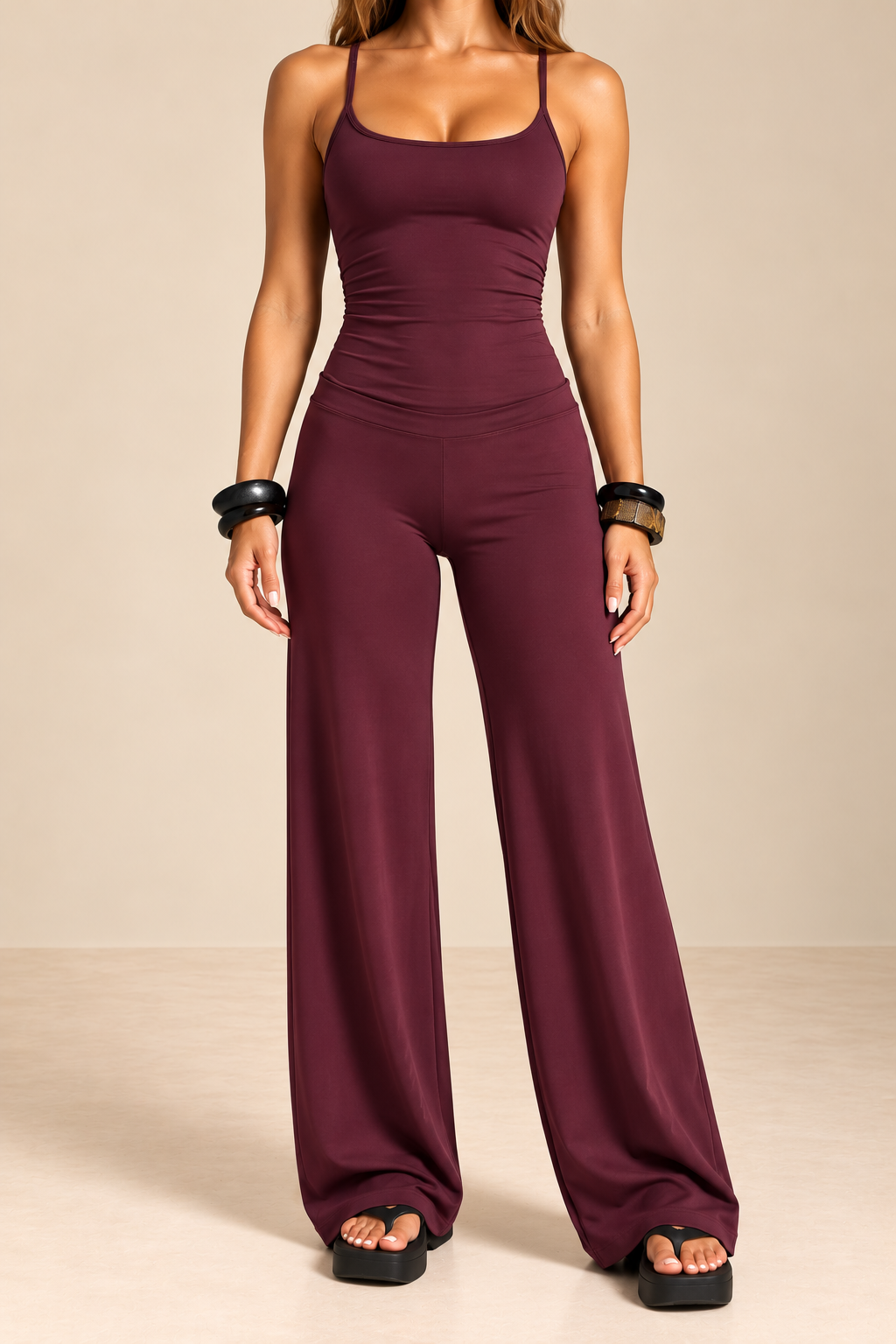Burgundy Wide-Leg Athleisure Set.png