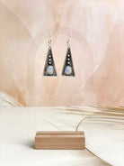 Boho Stamped Triangle Multi Earrings-Earrings-Krush Kandy, Women's Online Fashion Boutique Located in Phoenix, Arizona (Scottsdale Area)
